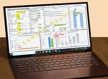 Load image into Gallery viewer, Showing the condensed Passive Solar Improvement 1 page report which shows the energy and Greenhouse gas savings for your options. Based on the details you provided.